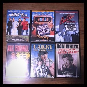 Free with purchase. Comedy DVD Bundle. 6 DVD Set.